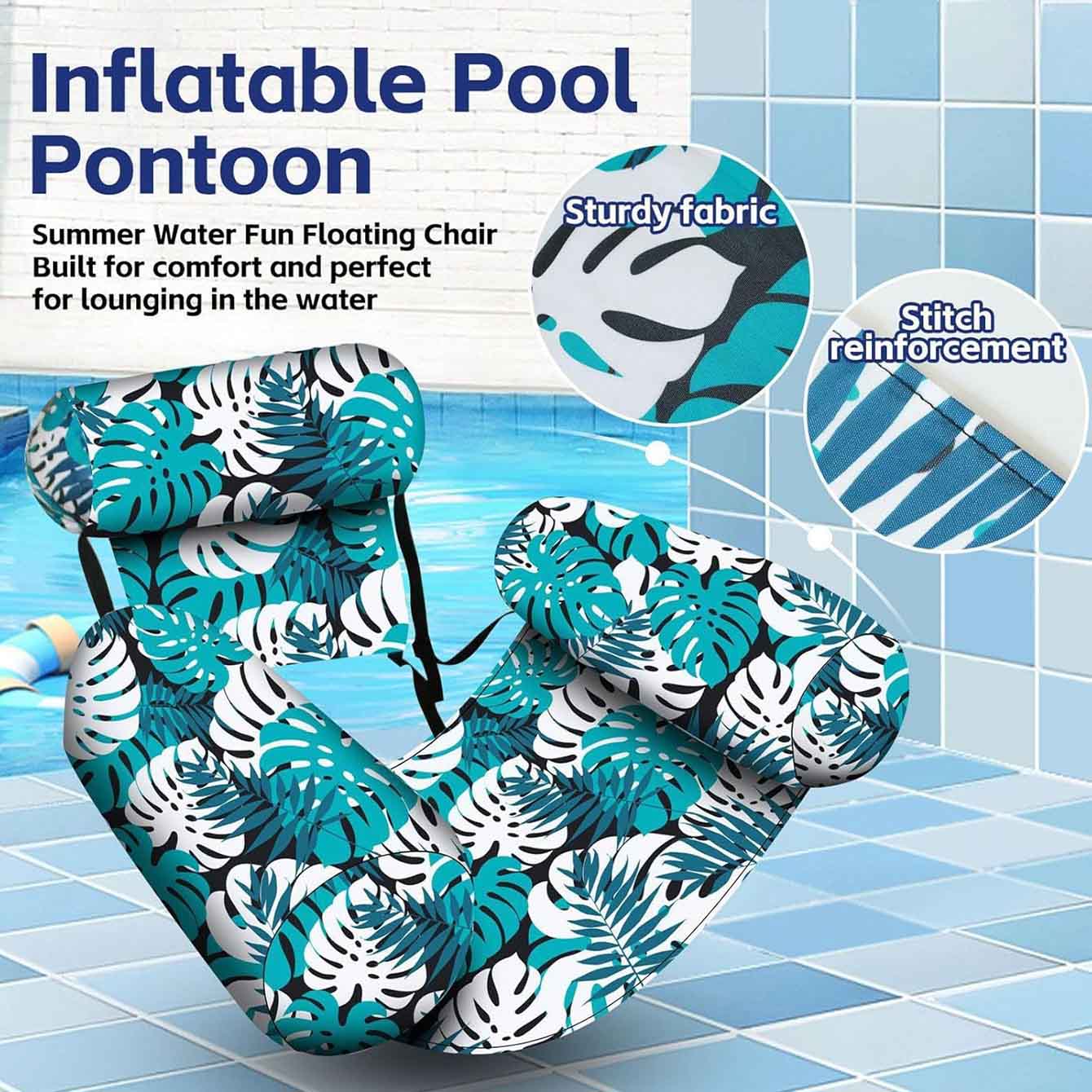 1PC Pool Floats Inflatable Flo - đánh giá và giá Pool Lounger Inflatable