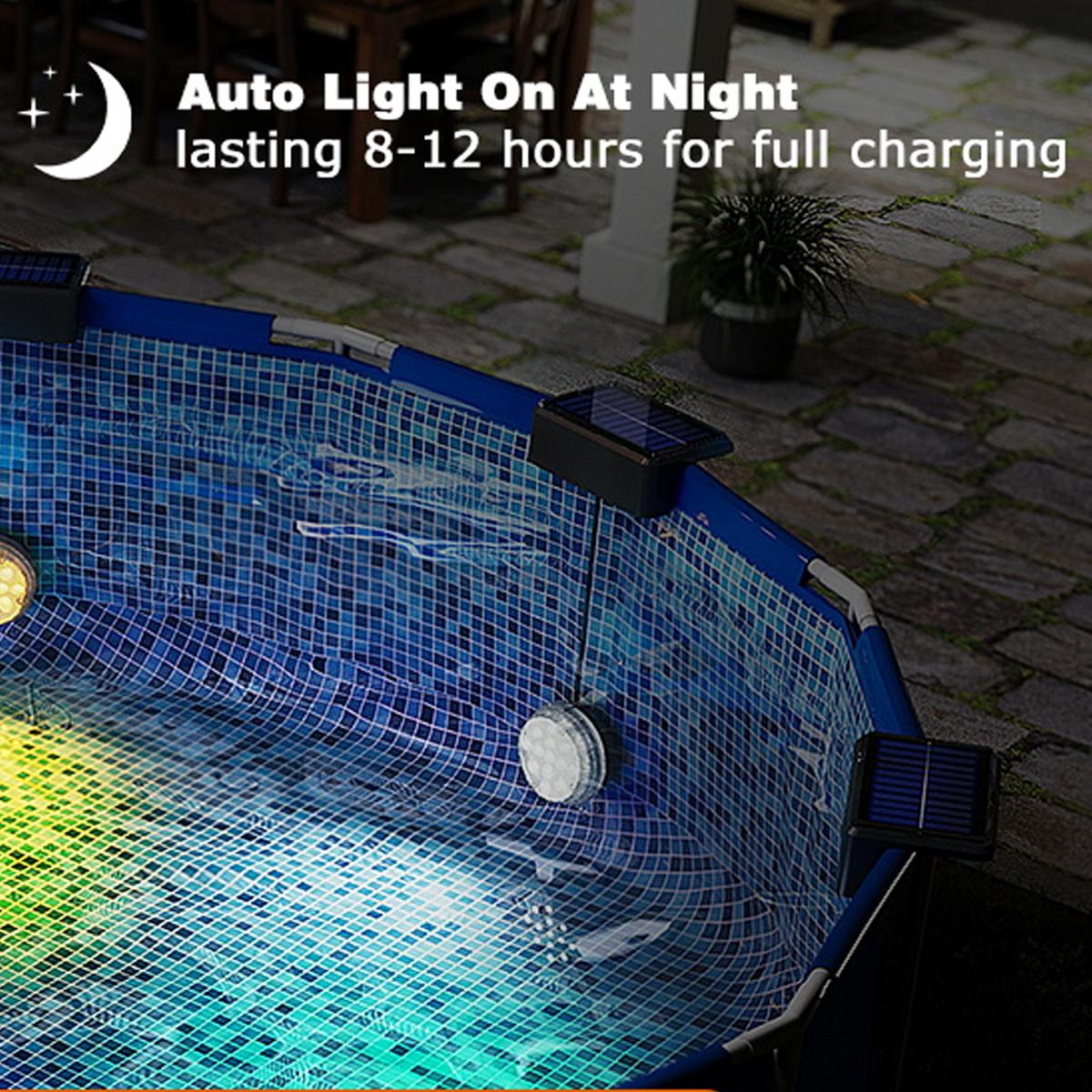 Underwater Solar Pool Light wi - đánh giá và giá Pool Light Solar Rechargeable