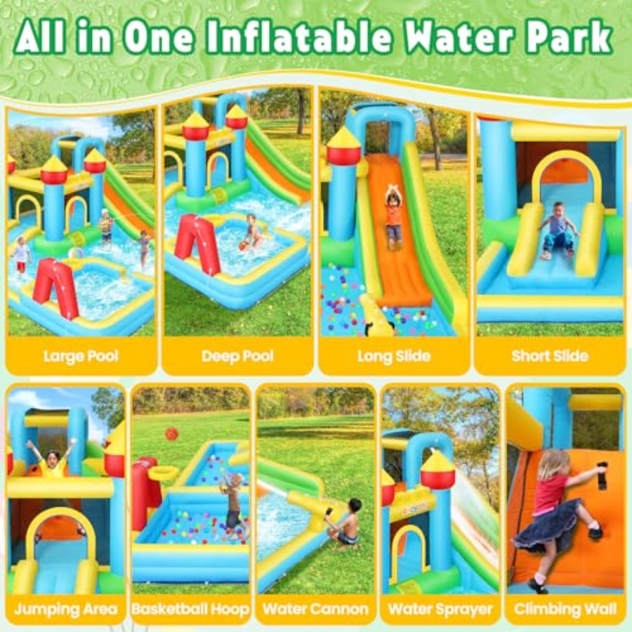 Outdoor/Indoor Bounce House Wa - đánh giá và giá Water Slide Inflatable