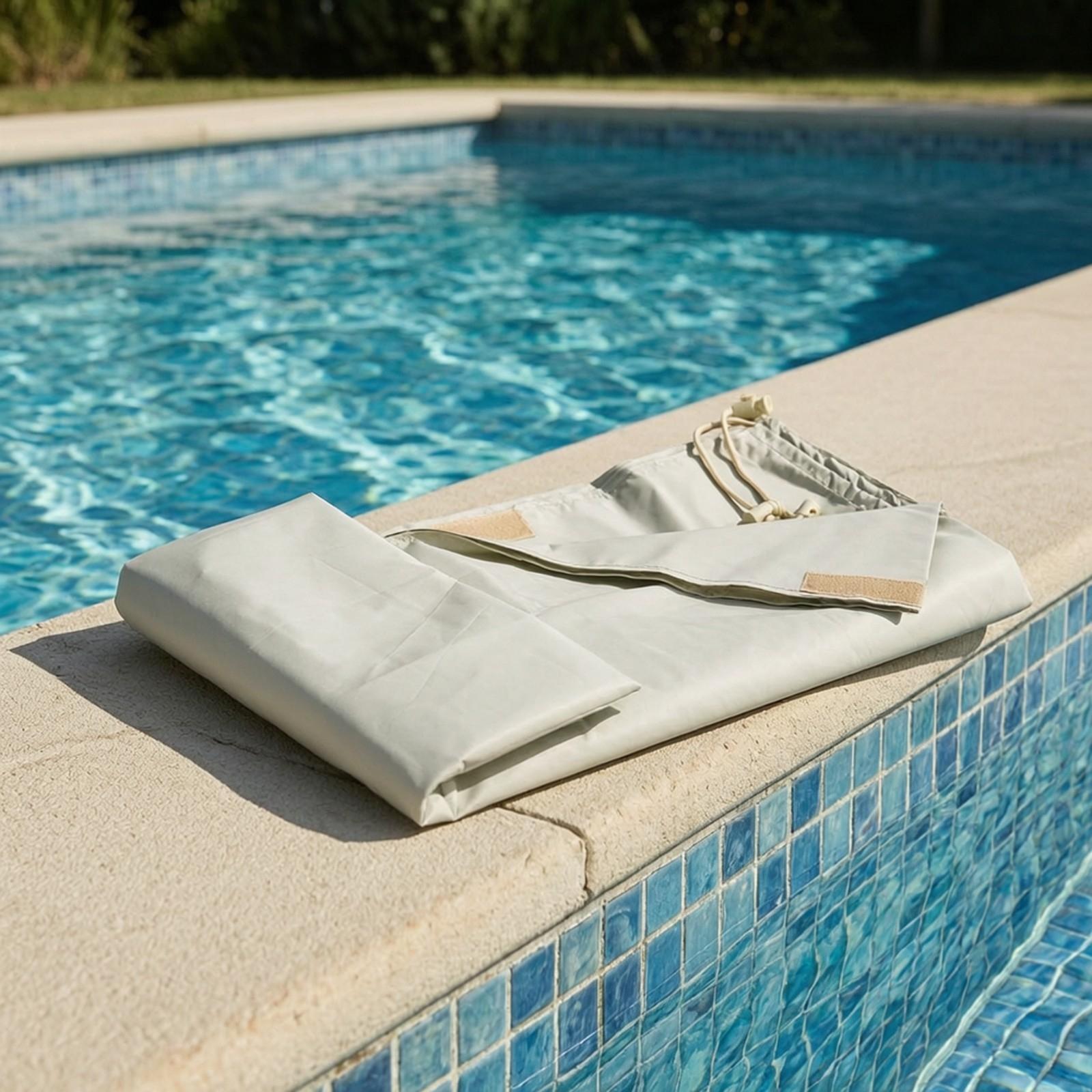 Rectangular Swimming Pool Encl - đánh giá và giá Pool Cover Waterproof