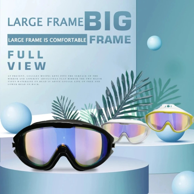 Swimming Goggles Big Frame Swi - đánh giá và giá Swim Goggles Anti Fog Uv