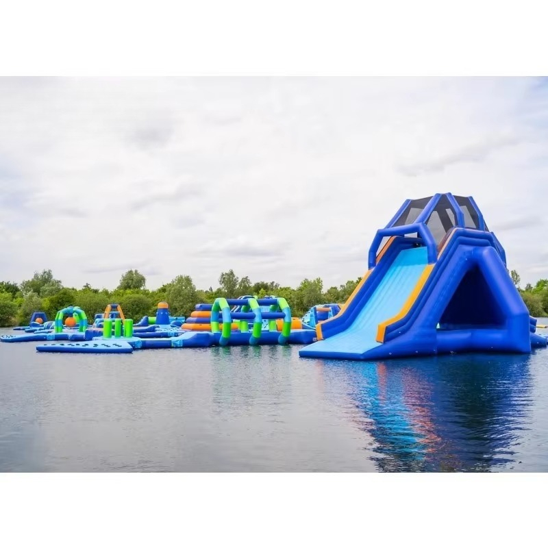 Inflatable Aqua Park Commercia - đánh giá và giá Water Slide Inflatable